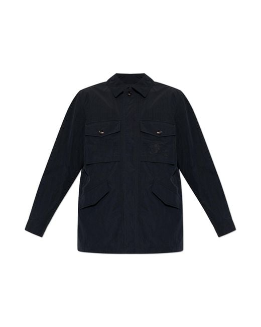 Burberry Blue 'Bradmore' Jacket for men