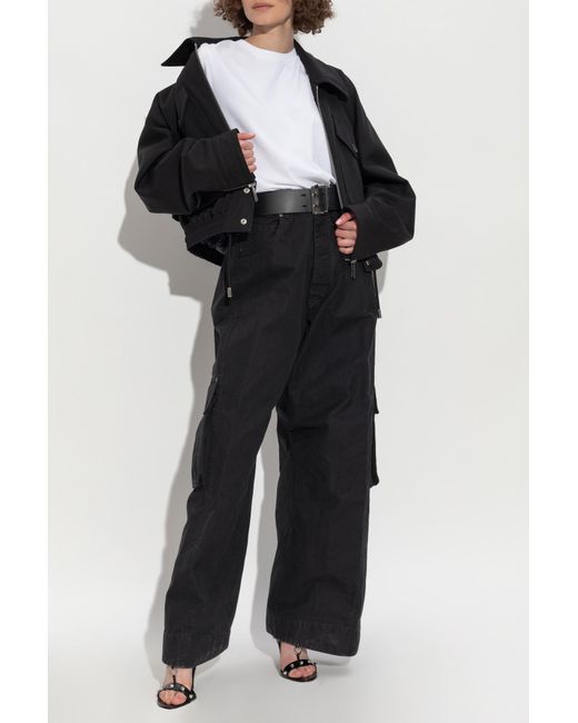 DSquared² Black Wool Jacket