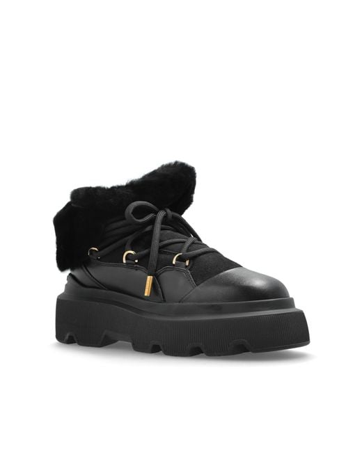 Inuikii Black Snow Boots "Endurance Trekking"