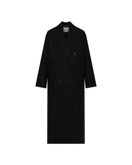 Samsøe & Samsøe Black Coat 'Sajill'