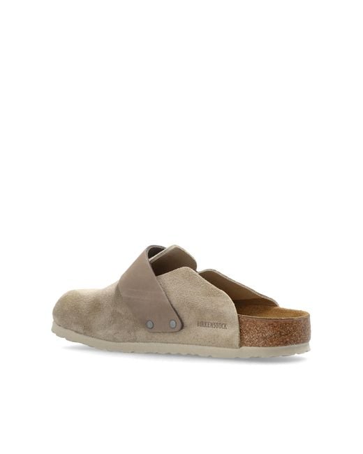 Birkenstock Brown 'Loma' Slides