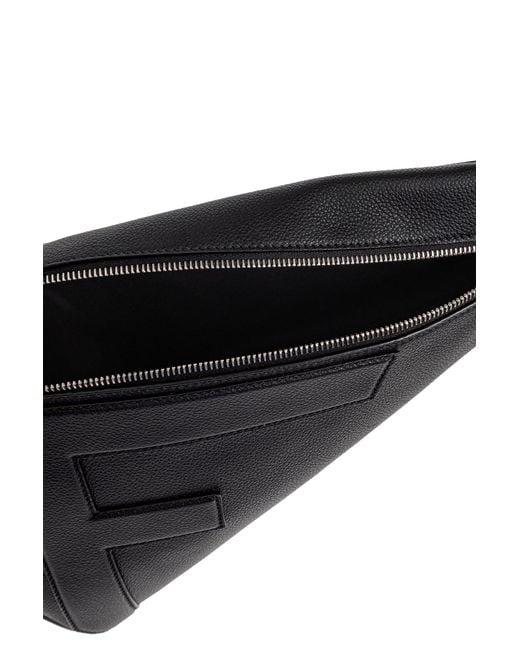 Fendi Black Single-Strap Backpack "Cono Large" for men