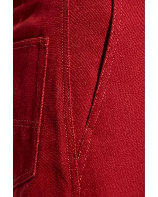 Max Mara Red Trousers Ruggero