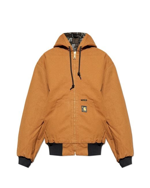 Carhartt Green Double-Sided "Active" Jacket for men