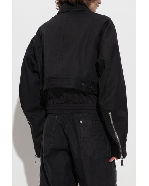 DSquared² Black Wool Jacket