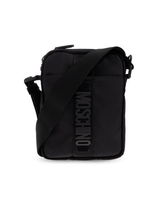 Moschino Black Shoulder Bag for men