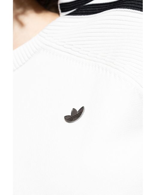 Adidas Originals White Top With An Application