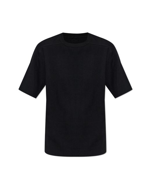 Rick Owens Black Crew Neck T-Shirt