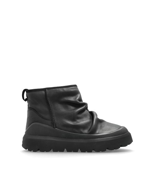 Ugg Black 'Heritage Utility Mini' Snow Boots for men