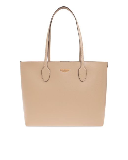 Kate Spade Natural ‘Bleecker Large’ Shopper Bag