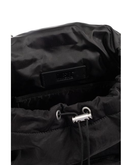 DIESEL 'logos' Backpack in Black for Men | Lyst