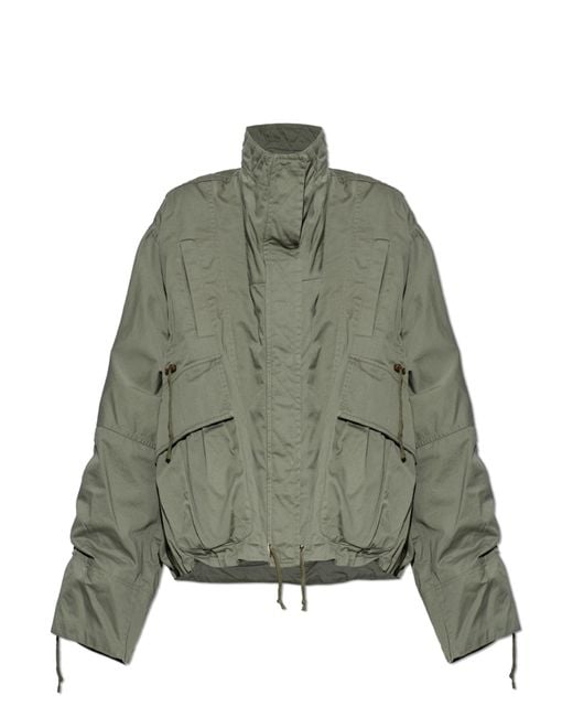 Balmain Green Oversize Jacket