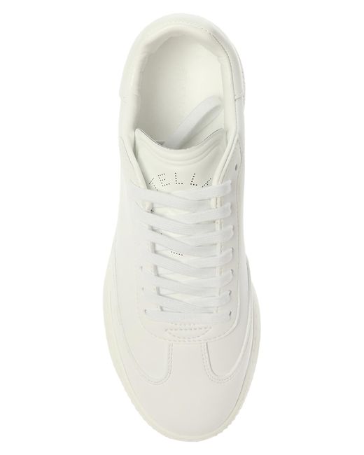 Stella McCartney White 'Loop' Sneakers