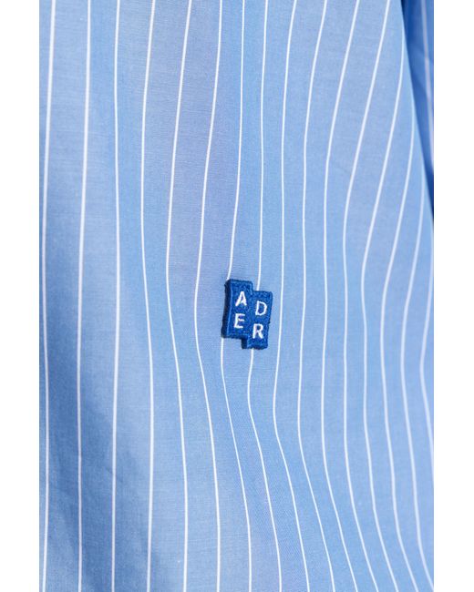 Adererror Blue Cotton Shirt