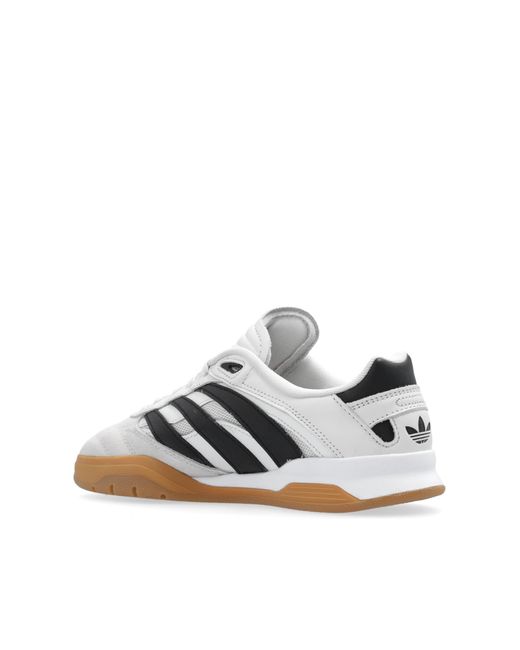 Adidas Originals White ‘Predator Mundial’ Sports Shoes