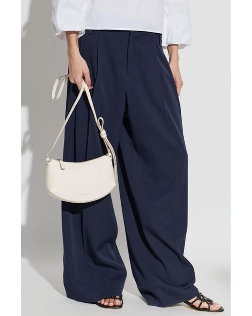 Kate Spade White 'Loop Small' Shoulder Bag