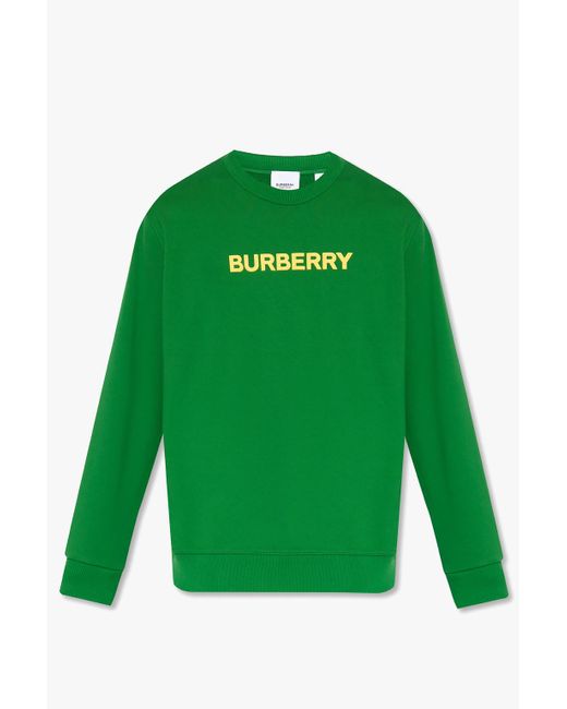 Burberry Green 'burlow' Sweatshirt for men