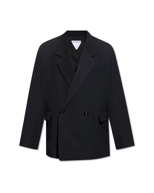 Bottega Veneta Blue Wool Jacket for men