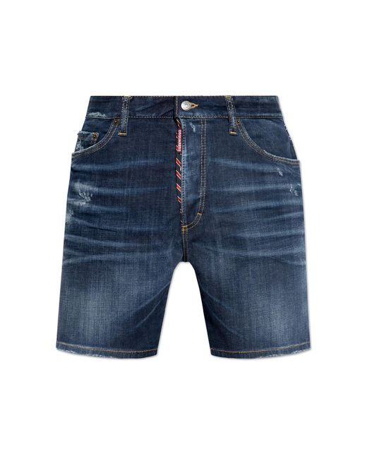 DSquared² Blue 'marine' Shorts, for men