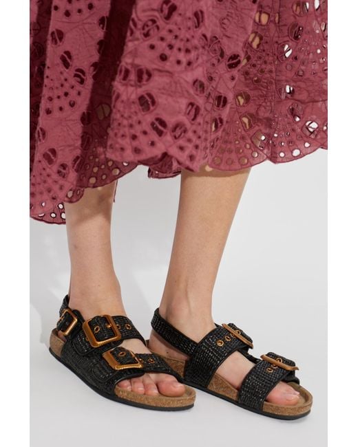 AllSaints Black 'Staffa' Sandals