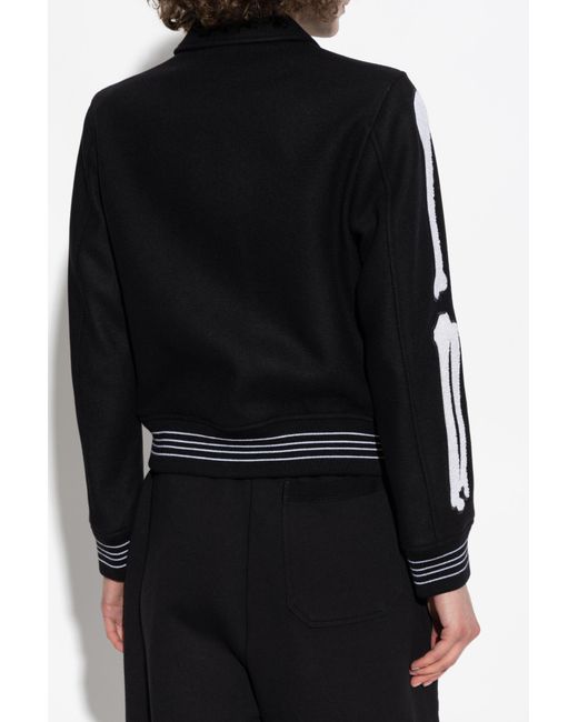 Amiri Black Jacket With Logo