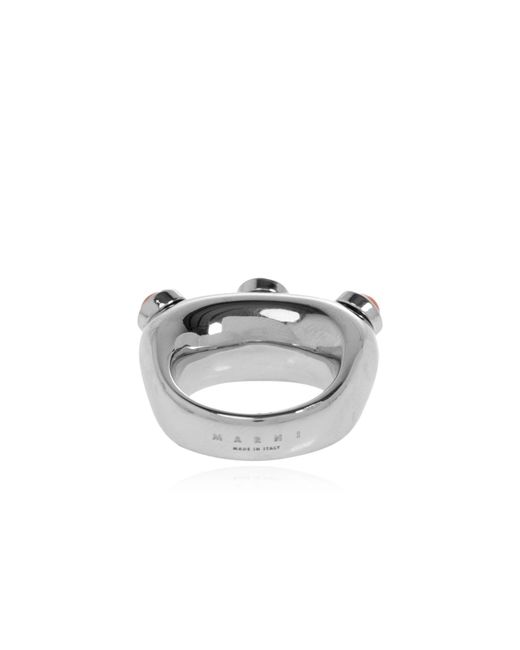 Marni Black Brass Ring