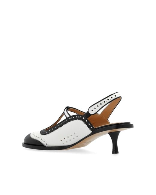 Maison Margiela White Heeled Shoes,
