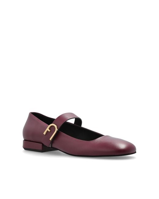 Furla Pink Chic Ballet Flats