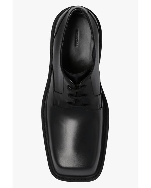 靴 balenciaga Inspector leather derby shoes Balenciaga - Inspector leather Derby shoes Balenciaga