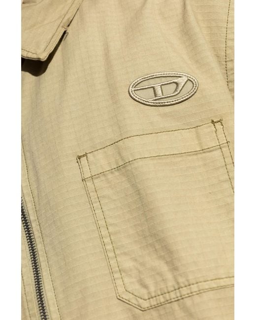 DIESEL Natural Jacket 'S-Alias-Zip' for men