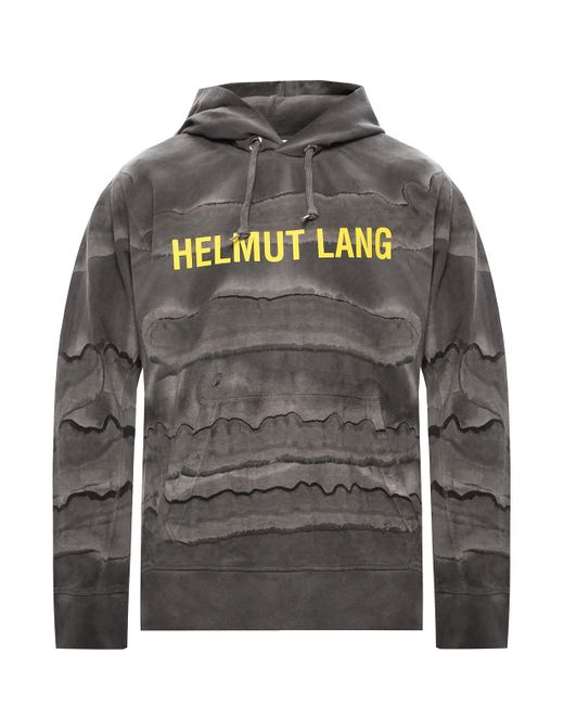 grey helmut lang hoodie