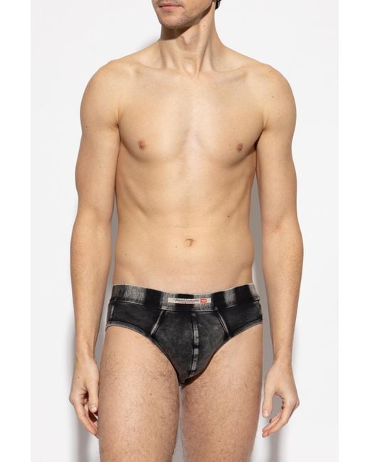 DIESEL Black Briefs Andre-Dnm for men