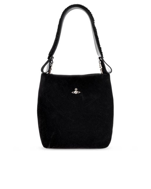Vivienne Westwood Black "Lottie Small" Bag