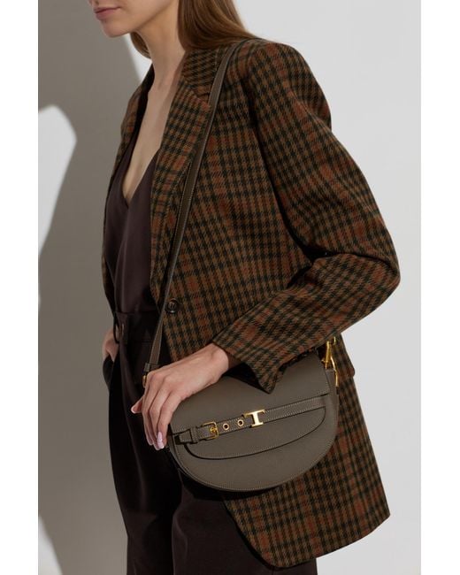Tod's Brown Leather 'Mini' Bag
