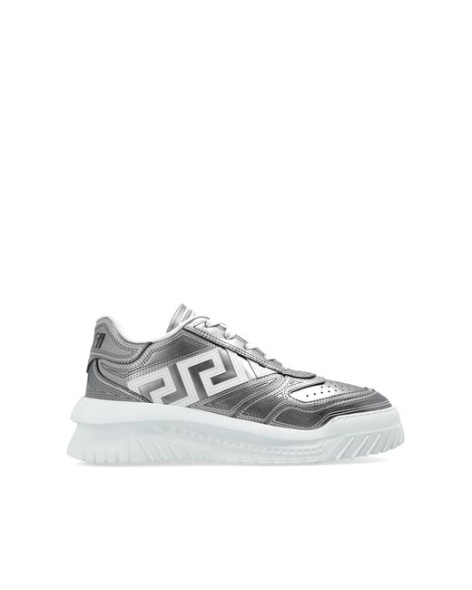 Versace Metallic 'odissea' Sneakers, for men