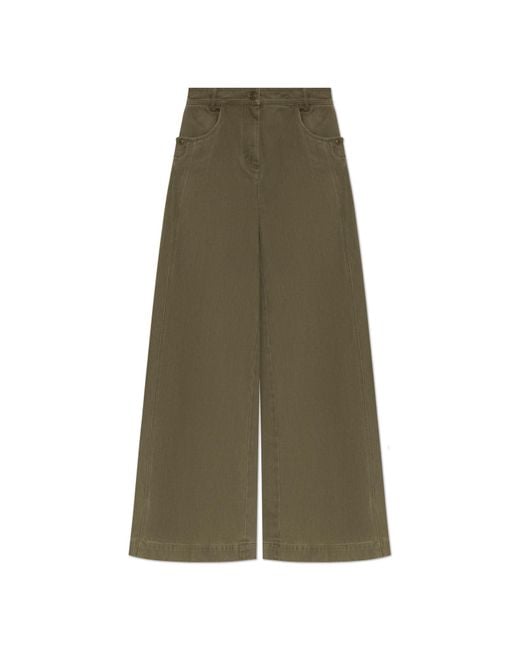 Max Mara Green Jeans 'Alamaro'
