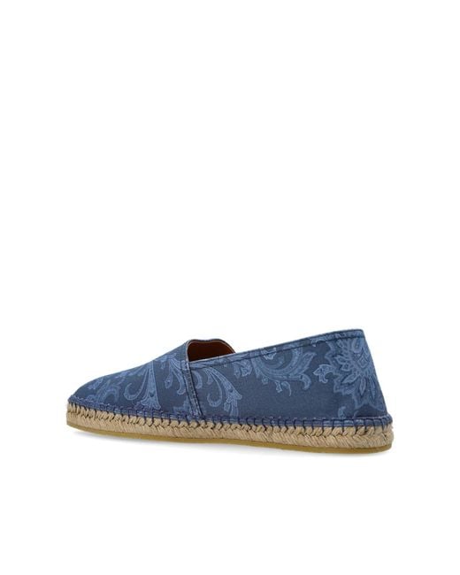 Etro Blue Espadrilles