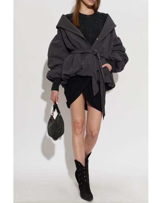Isabel Marant Black Wool Cardigan "Murielle"