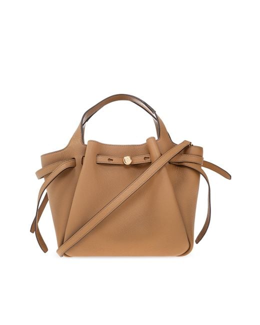 Tory Burch Brown Handbag Romy Small