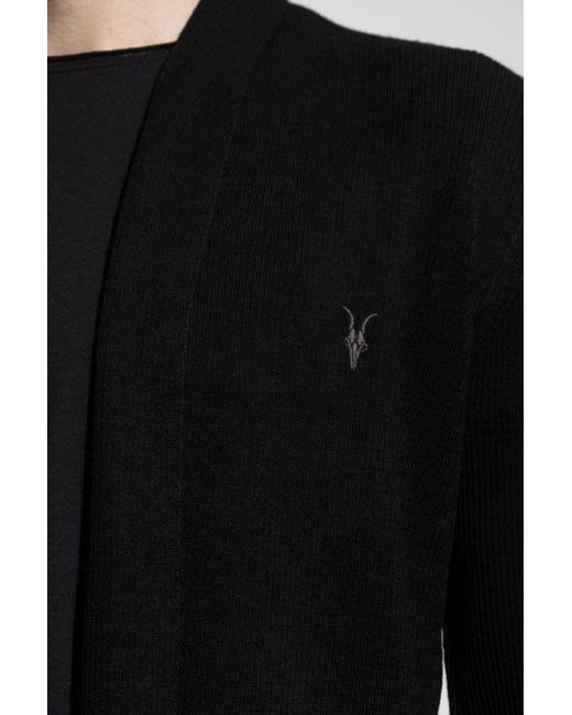 AllSaints Black Cardigan Mode for men