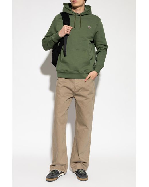 Paul Smith Green Hoodie for men