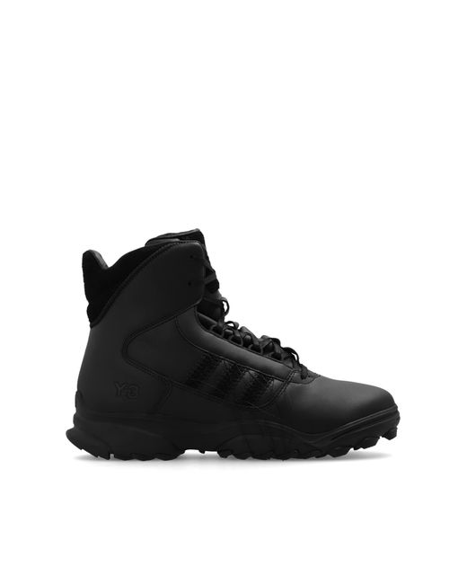 Y-3 Black ‘Gsg9’ High-Top Sneakers