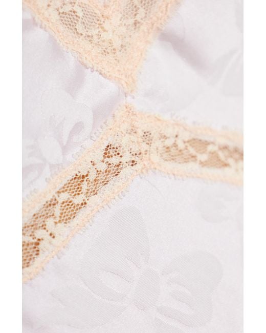 LoveShackFancy White Top 'Lirena'