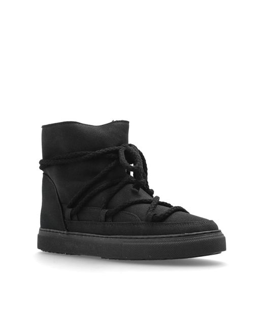 Inuikii Black Snow Boots `abaca`,