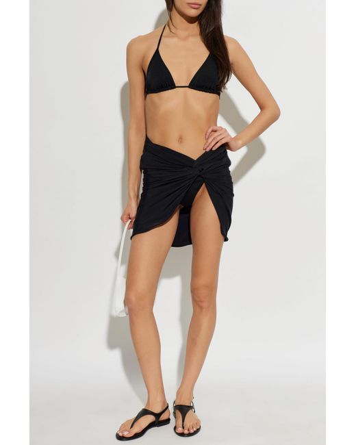 Balmain Black Short Pareo