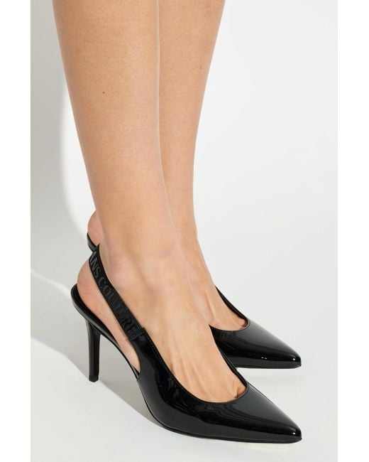 Versace Jeans Couture Black Heeled Shoes