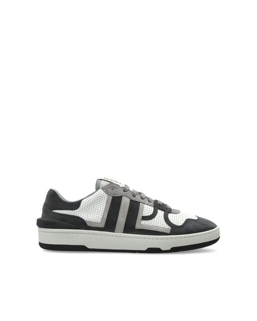 Lanvin White Clay Sports Shoes for men