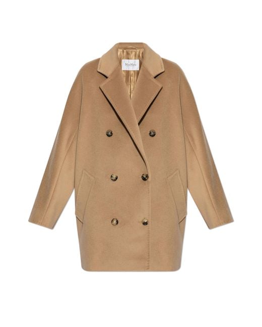 Max Mara Natural Coat 'Rebus'