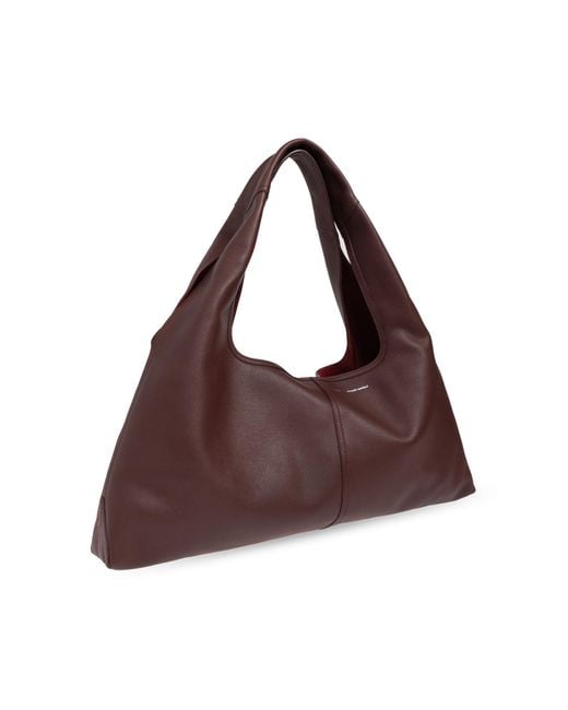 AMI Brown Shoulder Bag