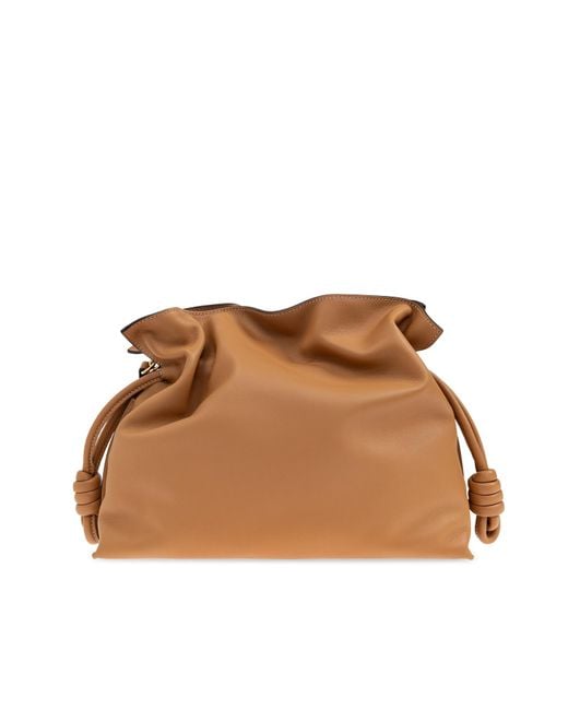 Loewe Brown Handbag "Flameno Medium"